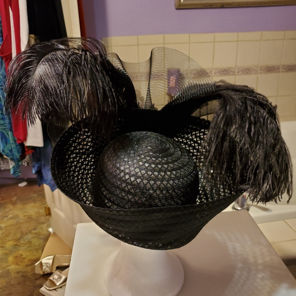 Donna Vinci Couture Dress Hat - Picture 2 of 4